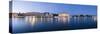 Sweden, Stockholm, City View, MŠlar-See, Evening-Mood, Panorama-Rainer Mirau-Stretched Canvas