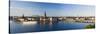 Sweden, Stockholm, City View, MŠlar-See, Panorama-Rainer Mirau-Stretched Canvas