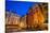 Sweden, Stockholm, Gamla Stan, Old Town, buildings of the Stortorget Square, dusk-Walter Bibikow-Stretched Canvas