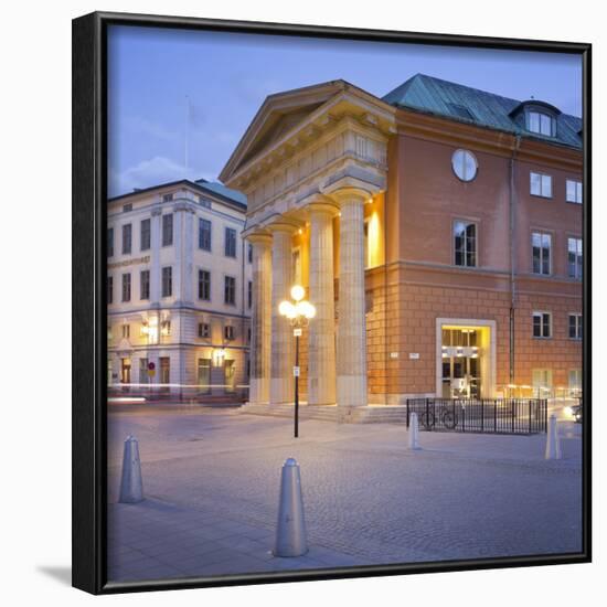 Sweden, Stockholm, Gamla Stan, Old Town, Mynttorget, Kanslihuset-Rainer Mirau-Framed Photographic Print