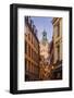 Sweden, Stockholm, Gamla Stan, Old Town, Storkyrkan Cathedral, dusk-Walter Bibikow-Framed Photographic Print