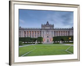 Sweden, Stockholm, Parliament, Reichstag-Rainer Mirau-Framed Photographic Print