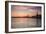 Sweden, Stockholm, Stockholm City Hall and Riddarholmen church, sunset-Walter Bibikow-Framed Photographic Print