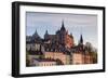 Sweden, Stockholm, view towards Sodermalm neighborhood, sunset-Walter Bibikow-Framed Photographic Print