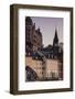 Sweden, Stockholm, view towards Sodermalm neighborhood, sunset-Walter Bibikow-Framed Photographic Print