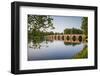 Sweden, Varmland, Karlstad, Ostra bron bridge, longest stone arch bridge in Sweden, built 1797-Walter Bibikow-Framed Photographic Print