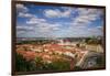 Sweden, Vastragotland and Bohuslan, Gothenburg, high angle city view from the Skansparken-Walter Bibikow-Framed Photographic Print