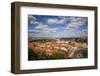 Sweden, Vastragotland and Bohuslan, Gothenburg, high angle city view from the Skansparken-Walter Bibikow-Framed Photographic Print