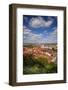 Sweden, Vastragotland and Bohuslan, Gothenburg, high angle city view from the Skansparken-Walter Bibikow-Framed Photographic Print