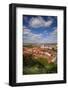 Sweden, Vastragotland and Bohuslan, Gothenburg, high angle city view from the Skansparken-Walter Bibikow-Framed Photographic Print