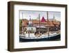 Sweden, Vastragotland and Bohuslan, Gothenburg, Klippan District, antique trawler ship-Walter Bibikow-Framed Photographic Print