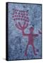 Sweden, Vityckle, Prehistoric Rock Carvings-null-Framed Stretched Canvas