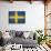 Sweden-David Bowman-Giclee Print displayed on a wall