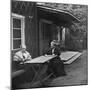 Swedish Author Selma Lagerlöf and Her Mother, Louise, 1909-null-Mounted Giclee Print