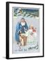 Swedish Christmas Card-null-Framed Giclee Print