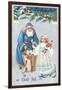 Swedish Christmas Card-null-Framed Giclee Print