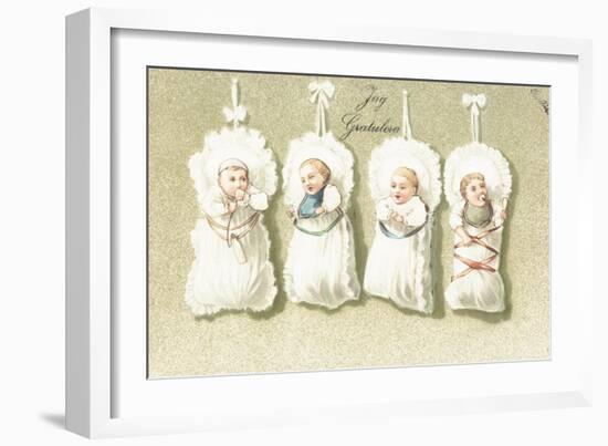 Swedish Greetings Card-null-Framed Giclee Print