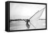 Swedish Ice Yachting-null-Framed Stretched Canvas