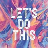 Let's Do It-Swedish Marble-Art Print