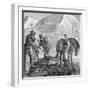 Swedish Peasants Mining-null-Framed Giclee Print