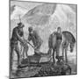 Swedish Peasants Mining-null-Mounted Giclee Print