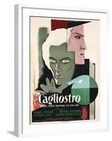 Swedish Poster for Film Cagliostro-null-Framed Giclee Print