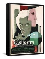 Swedish Poster for Film Cagliostro-null-Framed Stretched Canvas