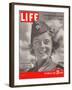 Swedish Red Cross Worker Ingrid Jarnald, September 25, 1950-Nina Leen-Framed Photographic Print