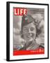 Swedish Red Cross Worker Ingrid Jarnald, September 25, 1950-Nina Leen-Framed Photographic Print