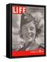 Swedish Red Cross Worker Ingrid Jarnald, September 25, 1950-Nina Leen-Framed Stretched Canvas