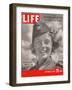 Swedish Red Cross Worker Ingrid Jarnald, September 25, 1950-Nina Leen-Framed Photographic Print