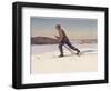 Swedish Ski-Runner at Bjorko-Gunnar Halstrom-Framed Photographic Print