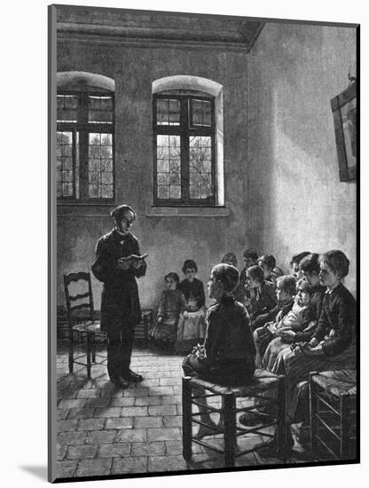 Swedish Sunday School-Walter Firle-Mounted Art Print