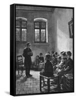 Swedish Sunday School-Walter Firle-Framed Stretched Canvas