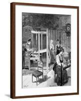 Swedish Weavers Sweden 1900-Chris Hellier-Framed Giclee Print