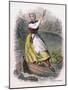 Swedish Woman Rowing, 1809-W Dickes-Mounted Giclee Print