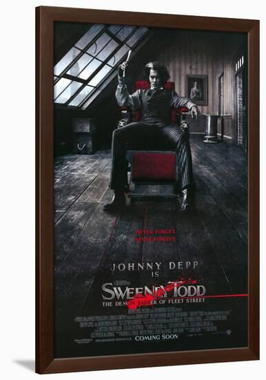 Sweeney Todd: The Demon Barber of Fleet Street-null-Framed Poster