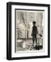 Sweep Comes Down the Wrong Chimney and Finds Himself in a Girl's Bedroom-null-Framed Art Print