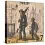 Sweep!, Cries of London, C1840-TH Jones-Stretched Canvas