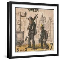 Sweep!, Cries of London, C1840-TH Jones-Framed Giclee Print