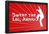 Sweep the Leg Johnny-null-Framed Poster