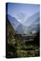 Sweeping Landscape Along the Annapurna Circuit, Nepal-Dan Holz-Stretched Canvas