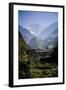 Sweeping Landscape Along the Annapurna Circuit, Nepal-Dan Holz-Framed Photographic Print