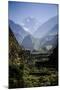 Sweeping Landscape Along the Annapurna Circuit, Nepal-Dan Holz-Mounted Photographic Print