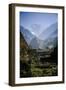 Sweeping Landscape Along the Annapurna Circuit, Nepal-Dan Holz-Framed Photographic Print