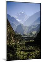 Sweeping Landscape Along the Annapurna Circuit, Nepal-Dan Holz-Mounted Photographic Print