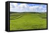 Sweeping Landscape Featuring Dry Stone Walls in Spring, Peak District National Park, Near Litton-Eleanor Scriven-Framed Stretched Canvas