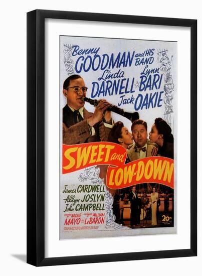 Sweet and Low-Down, 1944-null-Framed Art Print