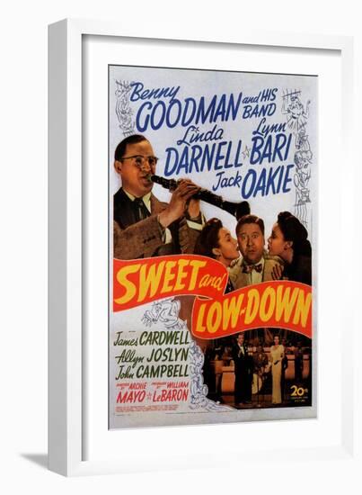 Sweet and Low-Down, 1944-null-Framed Art Print