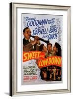 Sweet and Low-Down, 1944-null-Framed Art Print